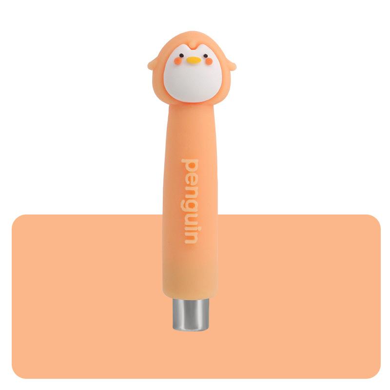 

Cartoon Penguin Strong Cat Eye Nail Magnet For French Uv Gel Polish Pen 3D Nail Art Manicure Design Pen Tools помаранчевий
