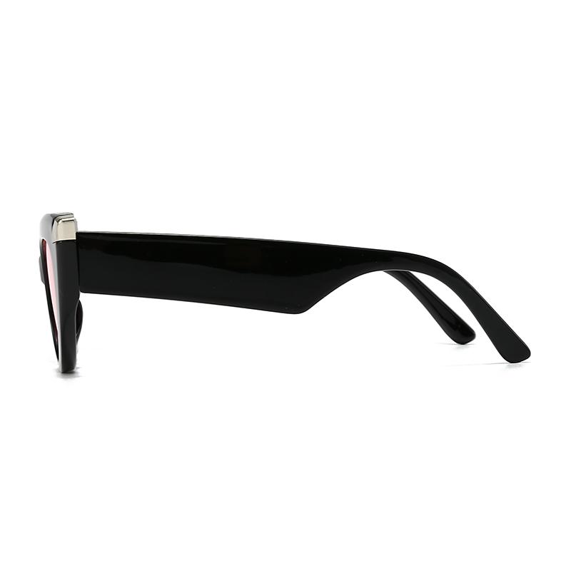 Cross-Border Narrow Zebra Pattern Sunglasses Cat Eye Sunglasses Lh155