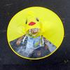 Children's Yellow Duck UFO Poncho Raincoat for Boys and Girls