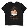 But First, NAILS T-Shirt Baggy Shirts Hippie Clothes Oversized Graphic Tee Mens T Shirt