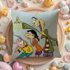 Anime EEd Edd N Eddy Cartoon Pillow Case Pattern Printed Pillowcase for Living Room Sofa Cushion Cover  Bedroom Decor