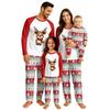 Print Cute Family Set Pajamas, Home Clothes, Family Set Long Sleeve Top Pants Set