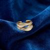 Fashion Vintage Style Adjustable Ring Irregular Shape Enamel Open Ring White Color Alloy Metal Ring Girl
