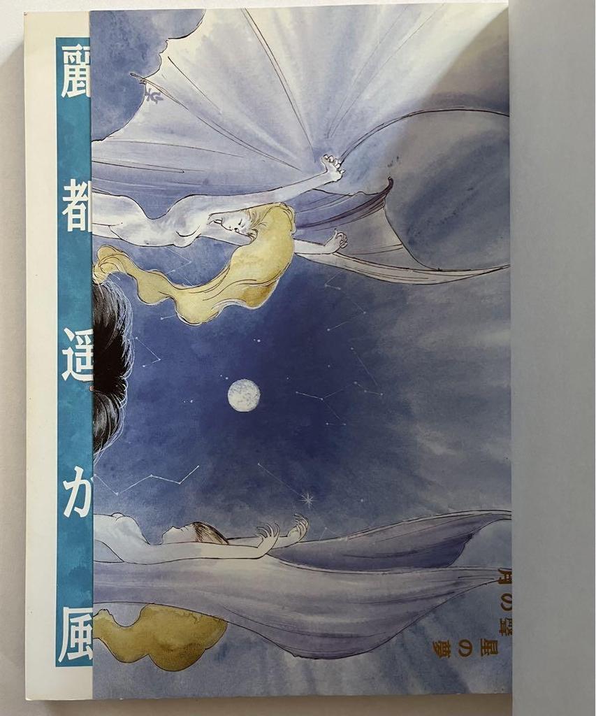 [USED] First edition of Mutsumi Mata's art book "Moon Voice Star Dream" with obi