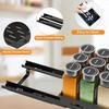Pull Out Spice Rack Organizer for Cabinet Heavy Duty Slide Out Spice Rack for Inside Cabinets Kitchen Cabinet Seasoning Organiz
