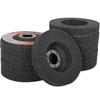 Nylon Fiber Flap Disc 4.5Inch 115mm Polishing Grinding Wheel Abrasive Buffing Grinding Discs for Rust Removal and Cleaning