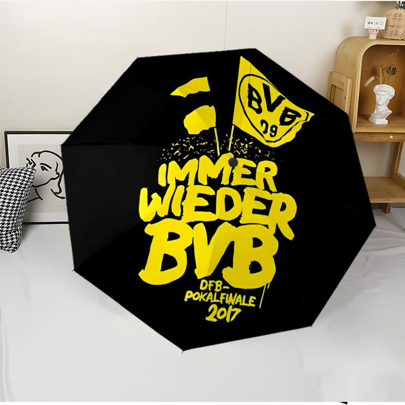 BvB 09 Fashionable Automatic Opening/Closing Folding Umbrella. Portable and Foldable, Ideal for Gift, Travel, and Daily Use.