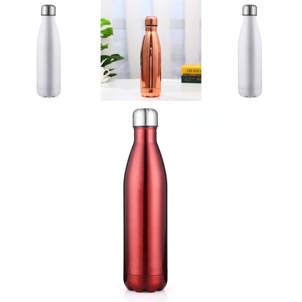 Insulated 500ml Stainless Steel Water Bottle Flask For Hot Or Cold Beverages