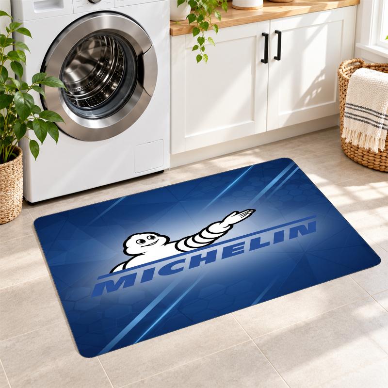 Flannel Kitchen Mat Michelin Soft Area Rug Non Slip Floor Carpet Home Decoration