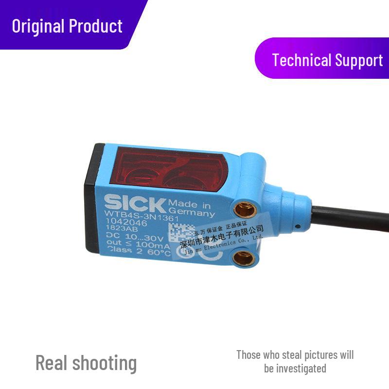 Genuine WTB4S-3N1361 1042046 Photoelectric Sensor with Reflective Background Suppression