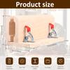 Leather Stitching Pony Stitched Wooden Clamp Hand Stitched Sewing Horizontal Leathercraft Wooden Table Clamp Stitching Tool