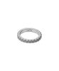 Verte [925 Silver] Cinq.Silver.219 / Epais Anse Dew Ring