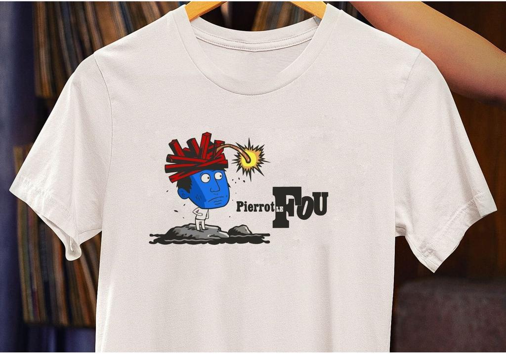 Pierrot le Fou T-Shirt – Jean-Luc Godard 1965 French New Wave
