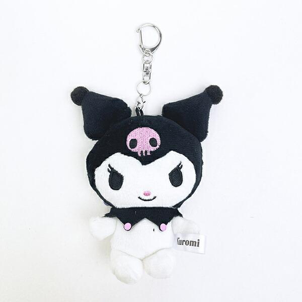 Sanrio Kuromi Die-Cut Plush Mirror Keychain Sanrio