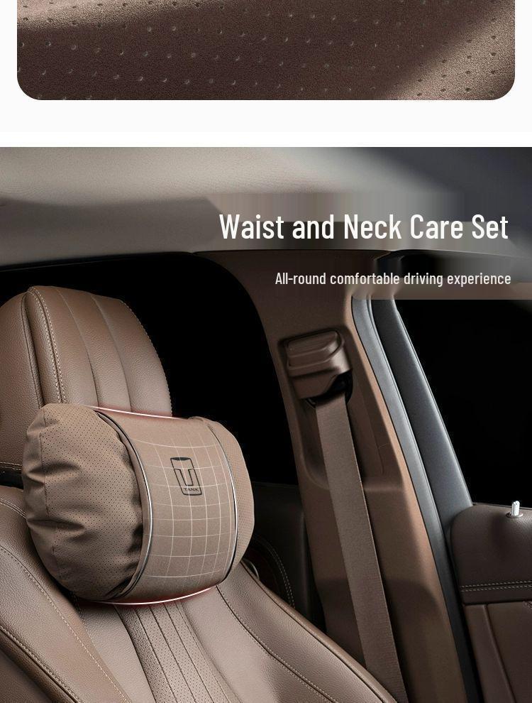 Tank 500 hi4Z Special Lumbar Support & Neck Pillow Car Interior Set