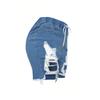 Women's ShortsRetro Color High Waisted Slim And Sexy Design Jeans Shorts