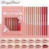 12-Piece Lip Liner Set Velvet Matte Matte Waterproof and Sweat-Proof Non-Fading Lipstick Autumn and Winter Whitening Complexion Long-Lasting Lip Liner