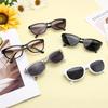 FEISEDY Sunglasses Ladies Cat Eye UV400 UV Protection Fashionable Driving Fishing Hiking Shopping Travel Small Face B1333