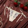 Sexy Thongs Fine Lingerie Adjustable And Detachable Waist Belt Lace Women Sexy Low Waist Perspective Super Comfortable Bow Lingerie