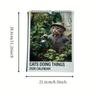 2026 Garden Cat Wall Calendar 12-Month Daily Weekly Planner Desk Organizer Table Decor Agenda Organizer Calendar for Bedroom
