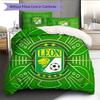 Club León  Pattern Bedding Quilt Set  Home Decoration  Gift (1 * duvet cover + 2 * pillowcase  without core)