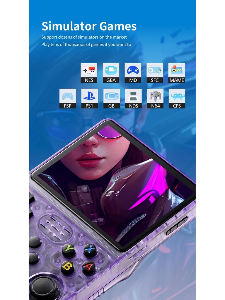 Open Source R36S Retro Handheld Arcade Console