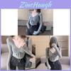 Pure Desire Hot Girl Crop Top With High Waist Pants For Spring Fashion