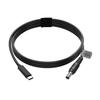 USB C auf DC 5,5x2,1mm Stromladekabel 20V 5A 10M für 100W PD-Ladegerät Kompatibel mit Laptops und Elektronischen Geräten