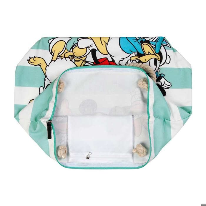 Sac de Plage Soleil - Disney Mickey Mouse Together - Bleu - Taille Unique