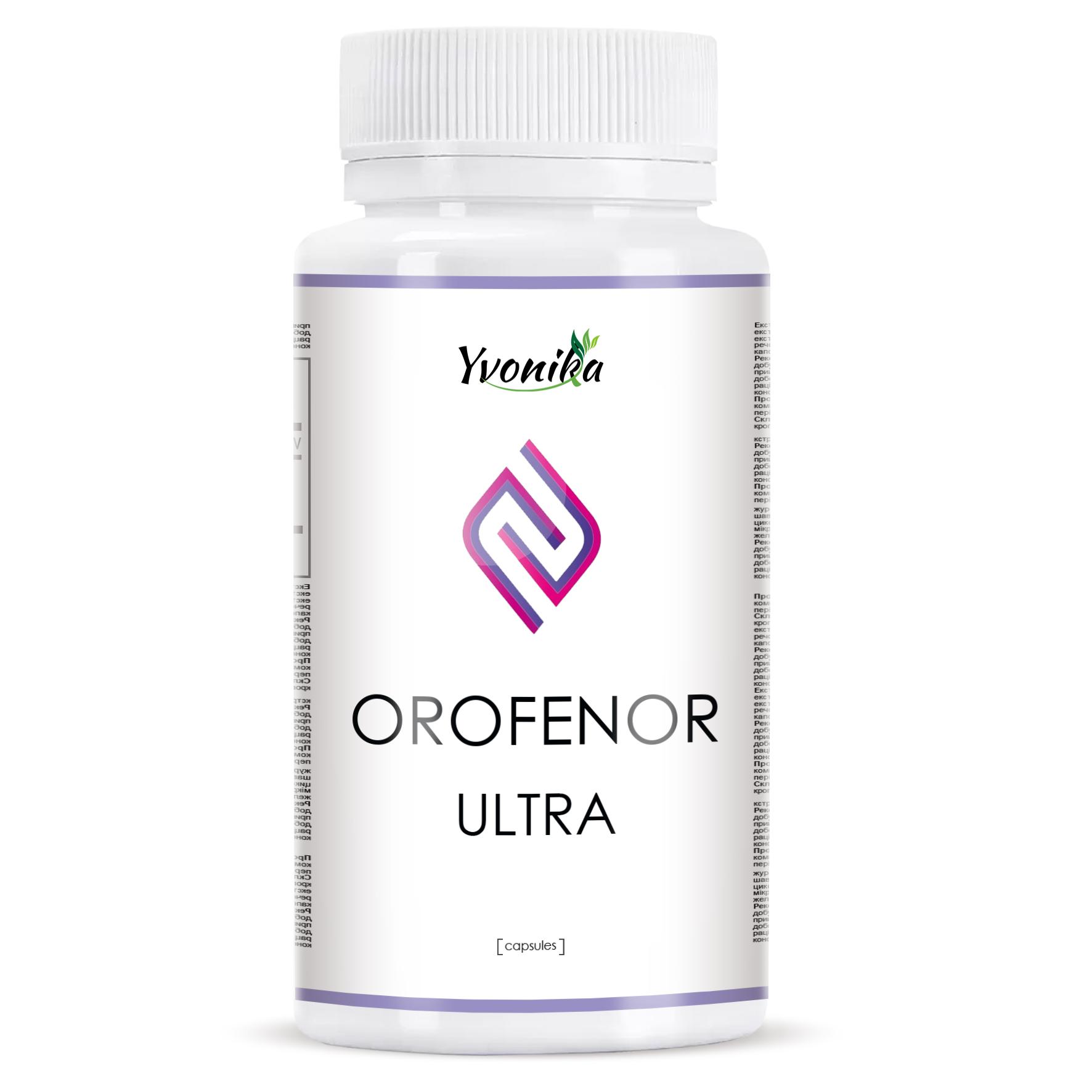 

Orofenor ULTRA від шуму у вухах 30 капсул