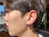 [Noblen] Surgical Steel Minja 3-Color Earring Ear Curve (8550588)