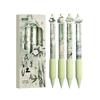 4PCS/Set Soft Grip Gel Pen Press Type Writing Tools High Quality Neutral Pen  School Office