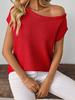 2025 New Collection! Women's Y2K - Inspired Summer Knitted Pullover Sweater Top, Blending Retro Charm with Modern Style