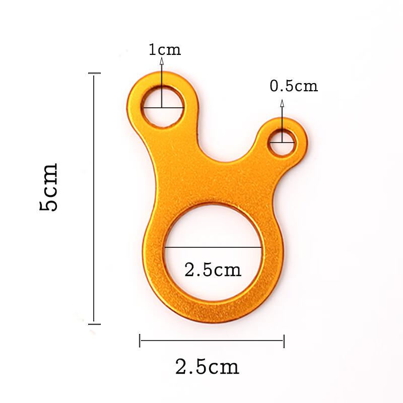 OEING Tent Tarp Rope Adjusters 37-pack