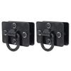 2 Pcs D Rings for Trailers 1 2 Inch Heavy Duty Recessed Bolt On Tie Down Anchors Points 12000lbs Capacity for Truck Bed