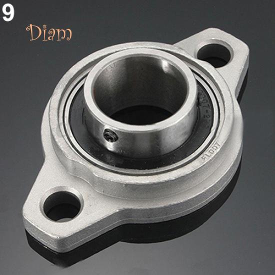 Diam 1Pc 8 - 35mm KP/KFL08 - 007 Zink Metaal Rhombic Gemonteerde Kussenblok Lager Accessoires