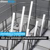 GlassGrip Glass Holder Dishwasher Clip-on Holder Holder Dish Basket 6-pack