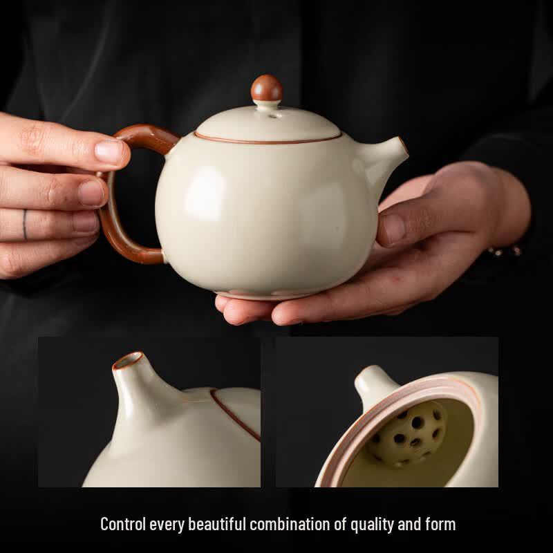 Ru Kiln Ceramic Kung Fu Tea Set