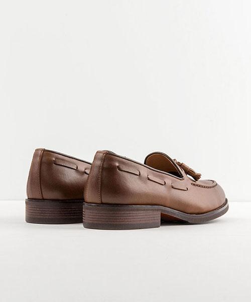 Leatherless #2050 / Tassel Loafers / Brown / For Men