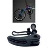 Adjustable Folding Seat Tube Clamps for Bromptom BMX , Easy To Operate
