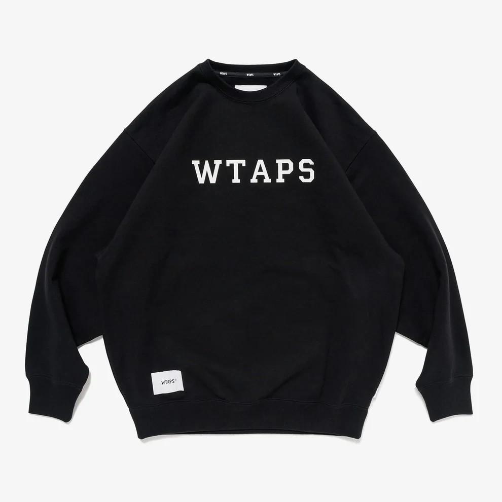 WTAPS Academy Sweater Cotton Black