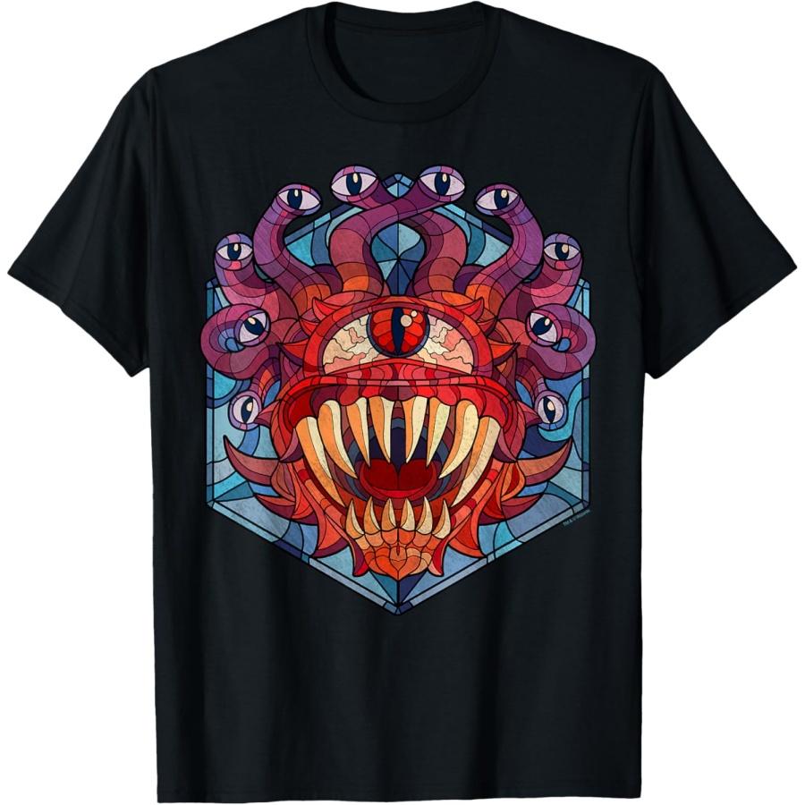 

Dungeons & Dragons Beholder Stained Glass T-Shirt XXXXXL чорний