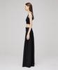 Meuameu Signature Unbalance Band Pin Tuck Flare Slacks