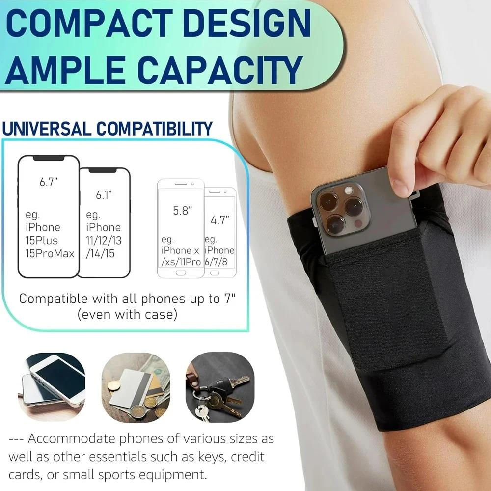 Universal Gym Running Mobile Phone Arm Bag Portable Outdoor Sports Smartphone Bag Arm Band Case For iPhone Samsung Xiaomi Huawei 6