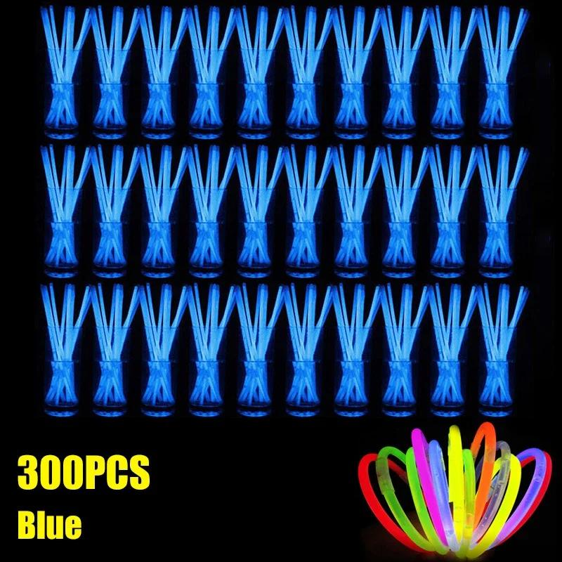 Nowa 2025 Fluorescencyjna Bransoletka w Kształcie Patyka Naszyjnik Glow Stick Bransoletka Materiały Imprezowe Dekoracja Koncertowa Jednorazowy Fluorescencyjny Patyk