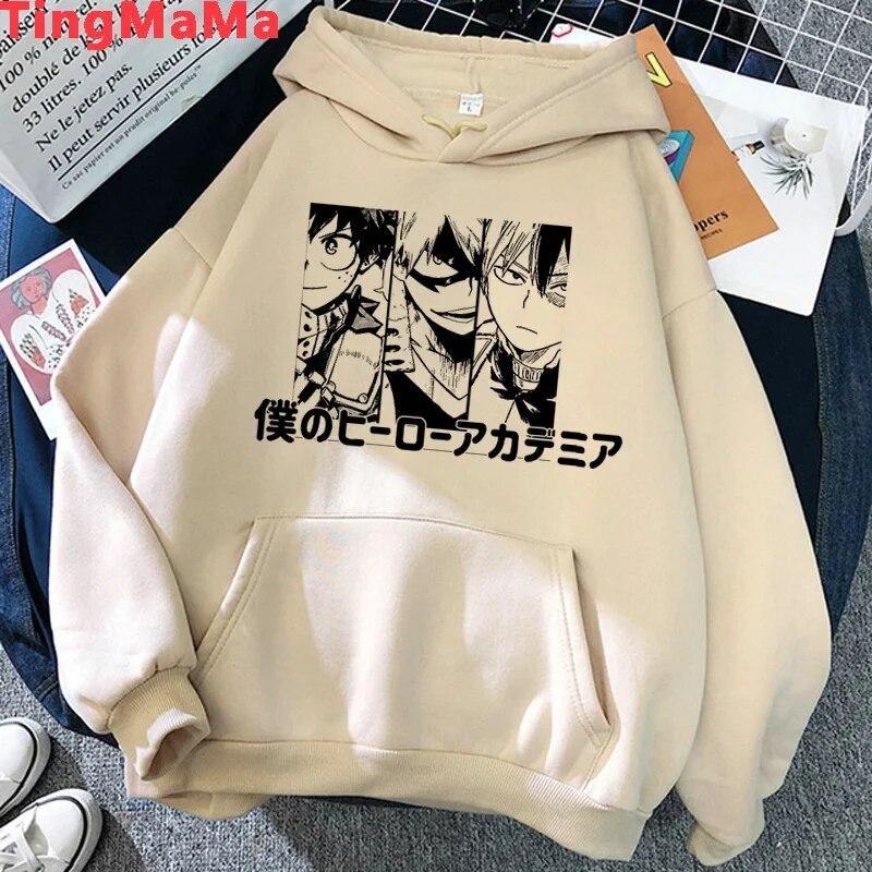 My Hero Academia Shoto Todoroki hoodies Unisex y2k aesthetic printed Korea 2021 Unisex pullover 2021 Unisex Hoodie