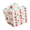 NOELAMOR Mahjong Puzzle Cube Interesting Goods Mahjong Tiles Goods Mahjong Game 3D Cube Brain Training Brain Teasing