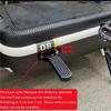 Scooter Front Foldable Pedals Leg Support Pad Universals Electric Moped Front Pedals Quick Install Bike Pedals Enduring