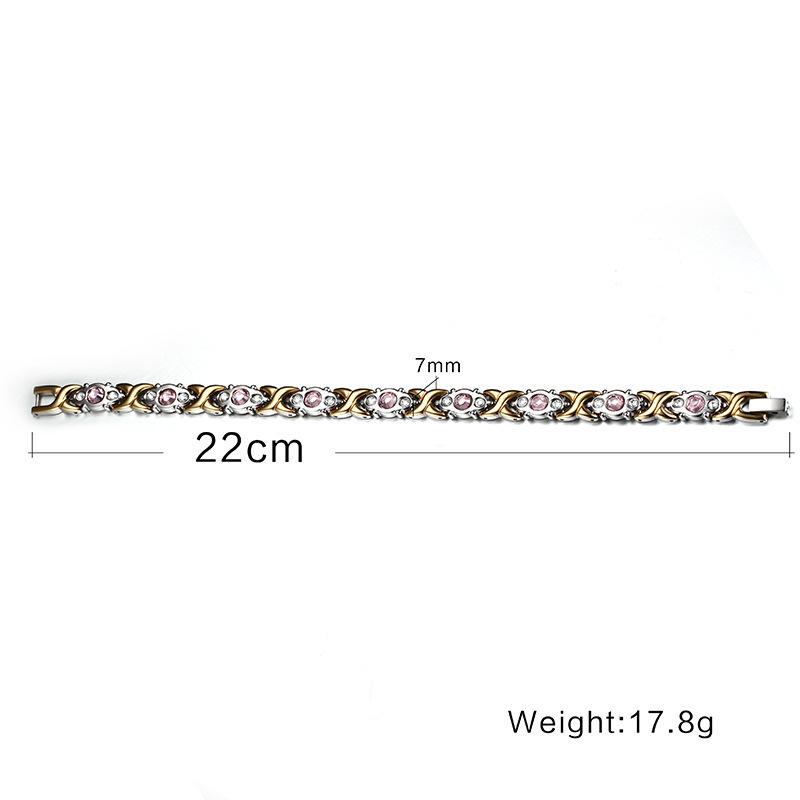 Trendy 4 barvy Hubnutí Energie Magnety Šperky Zeštíhlující Náramky Bangle Kroucený Magnetoterapeutický Náramek Zdravotní péče