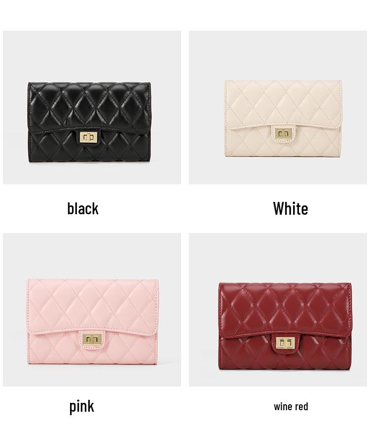 Korean Style Quilted Chain Bag - Women's 2025 Trendy Small Square Crossbody Bag for Elegant, Fashionable Looks